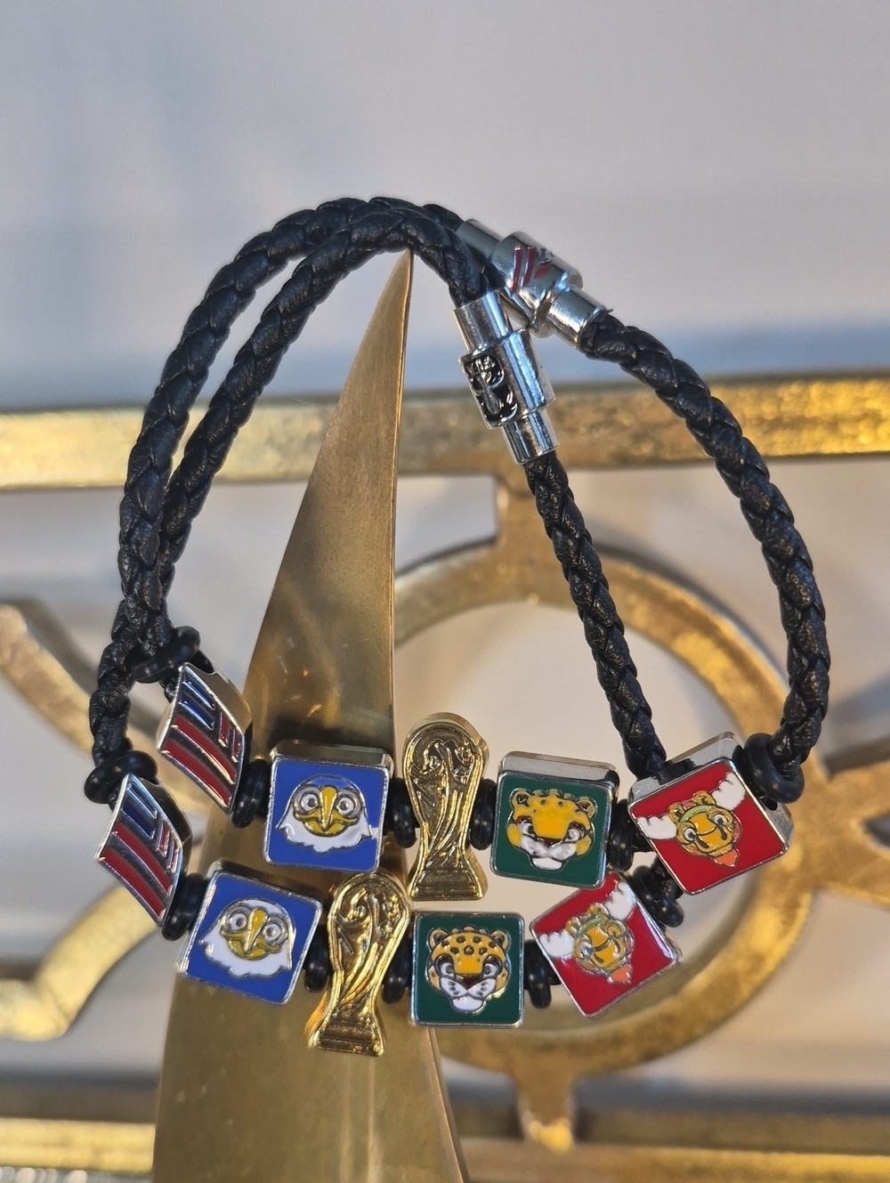 2 FIFA 2026 World Cup North Americas Charm Bracelet - Multicolor